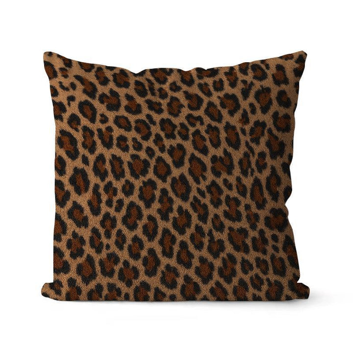 Cozy Cow Print Decorative Throw Pillow