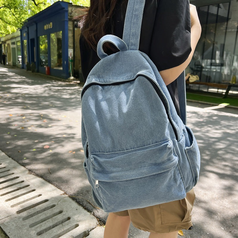 Stylish Casual Denim Backpack Stornfield