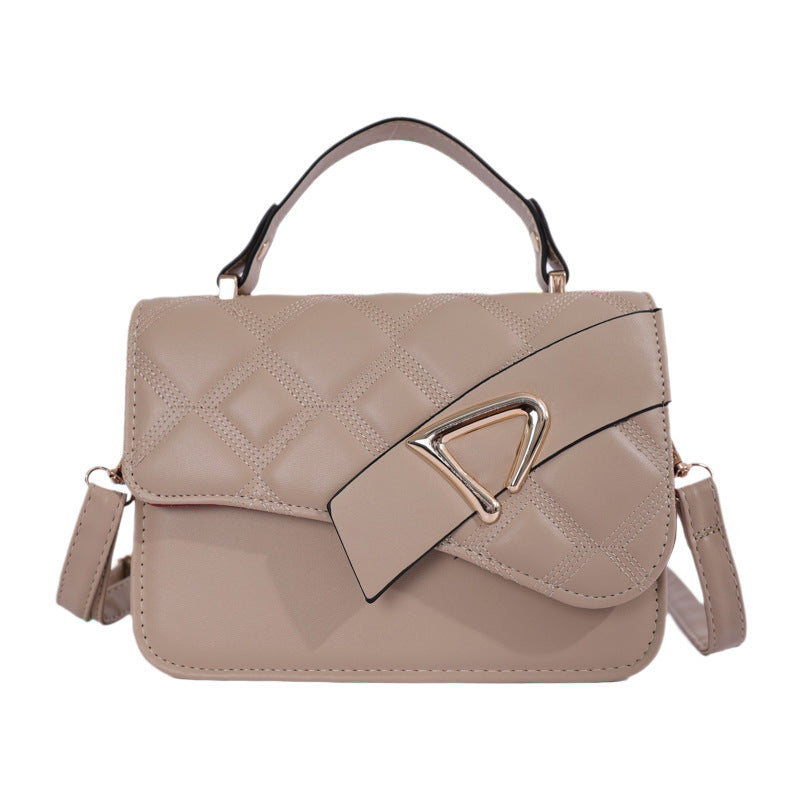 Quilted Structured Handbag