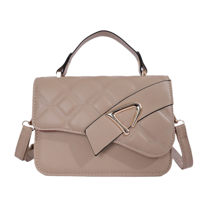 Quilted Structured Handbag