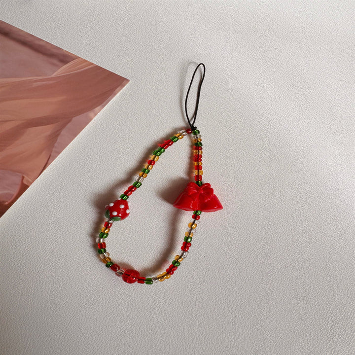 Playful Beaded Charm Phone Strap Stornfield 1790135971