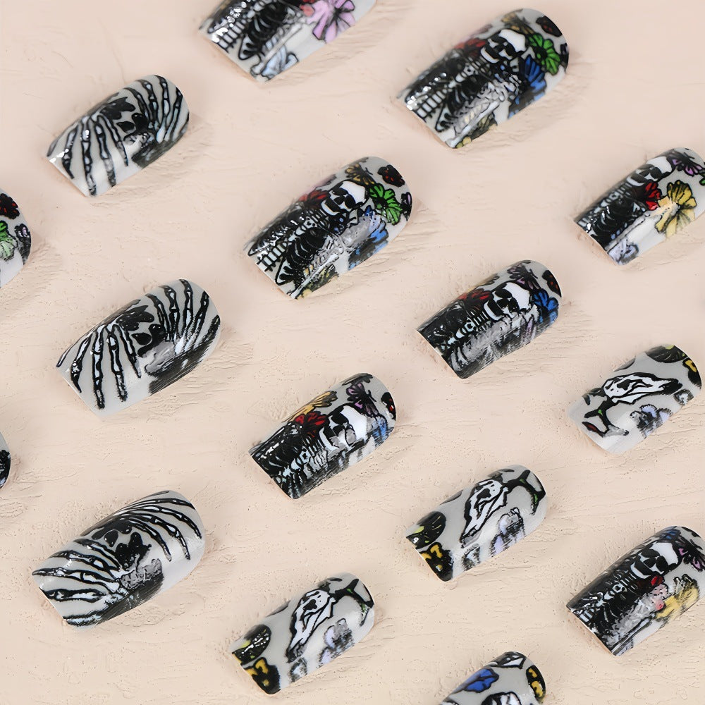 Creative Skeleton Nail Design Stornfield