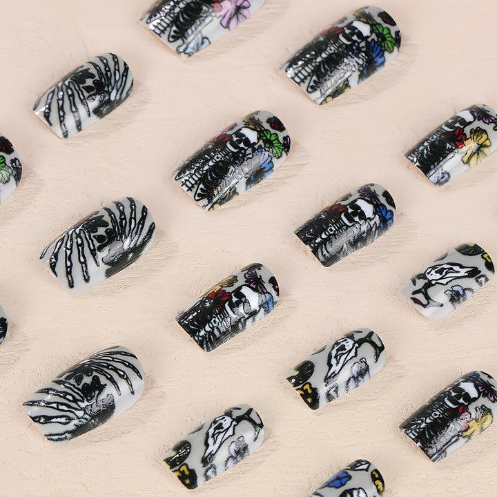 Creative Skeleton Nail Design Stornfield