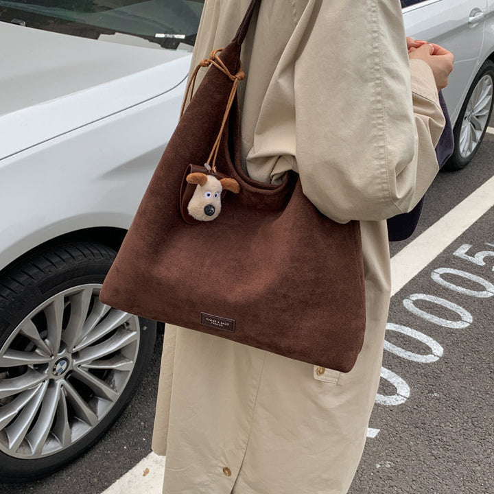 Premium Suede Slouchy Tote Bag Stornfield