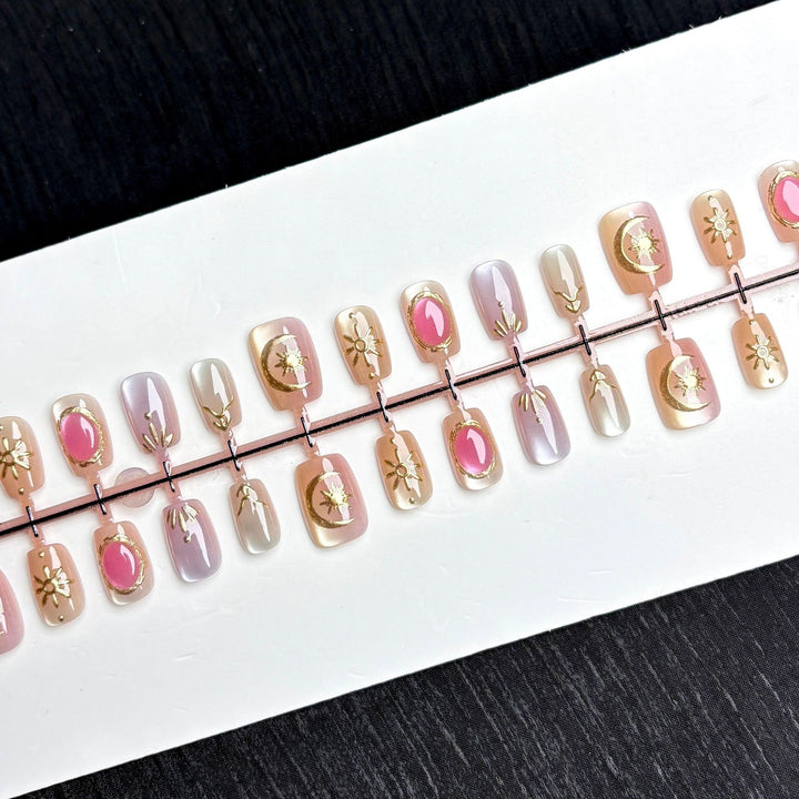 Elegant Ombre Art Press-On Nails