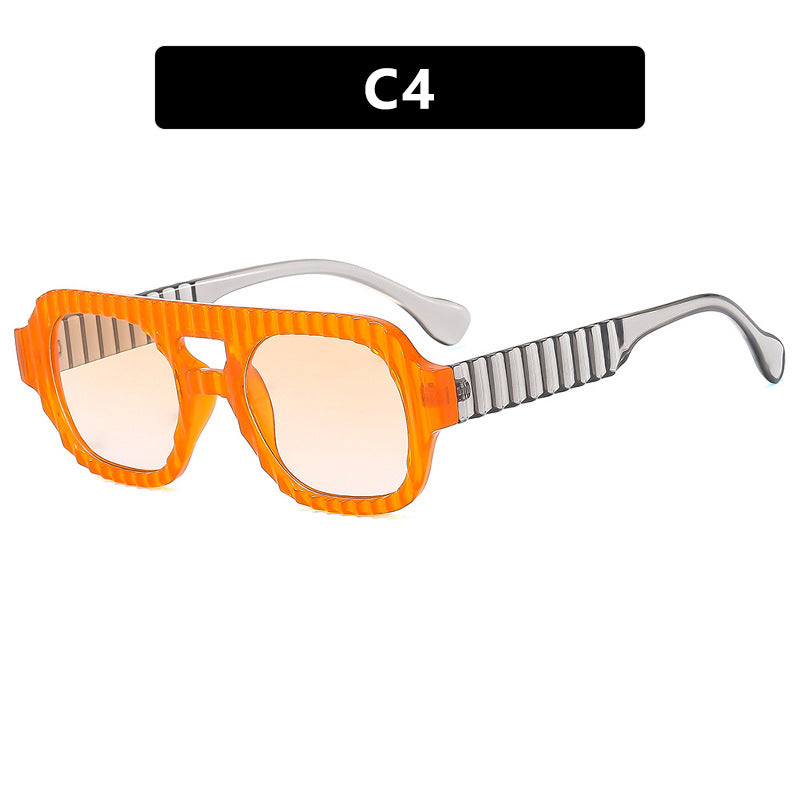 Women's geometric sunglasses with sophisticated structural design Stornfield