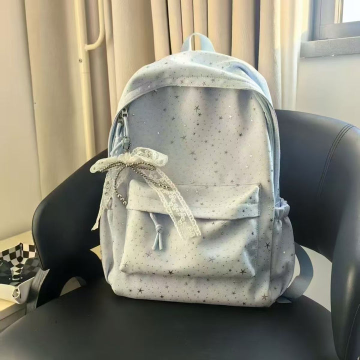 Backpack with Sparkling Star Design Stornfield