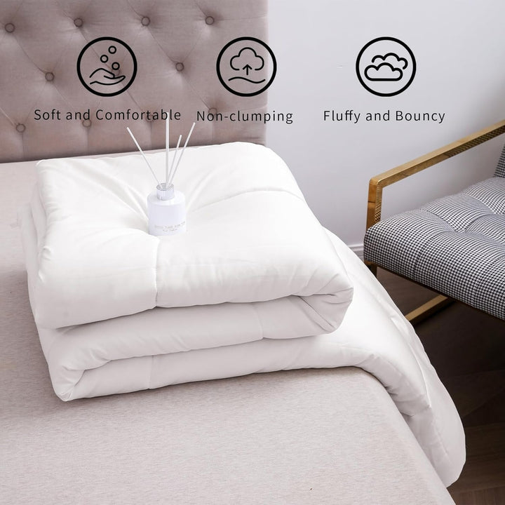 Luxurious All-Season Goose Down Alternative Comforter Stornfield