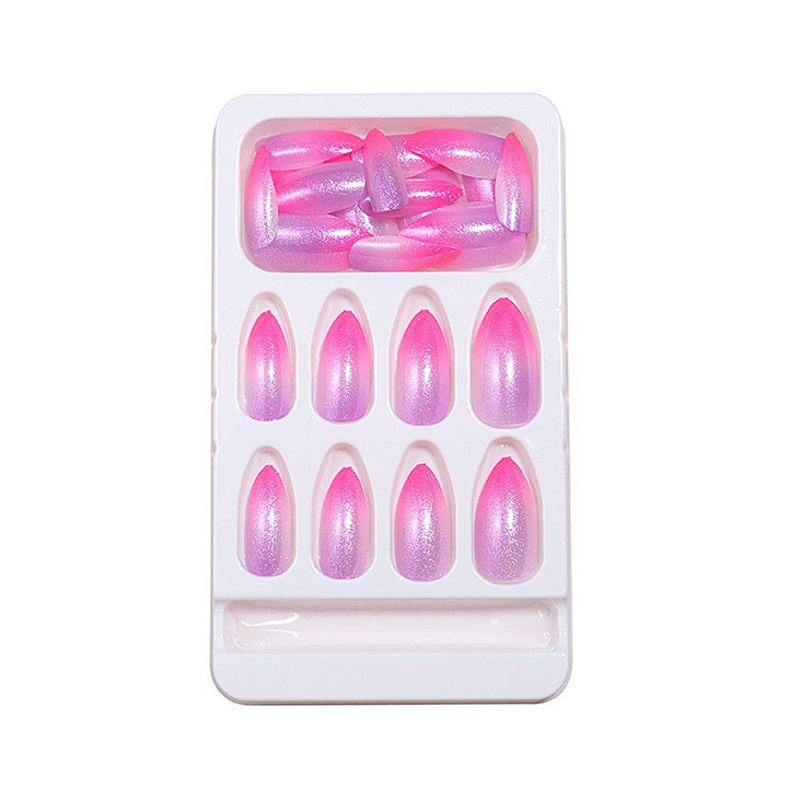 Premium Glossy Design Press-On Nails Stornfield