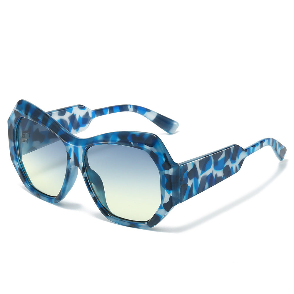 Statement Hexagonal Frame Sunglasses Stornfield