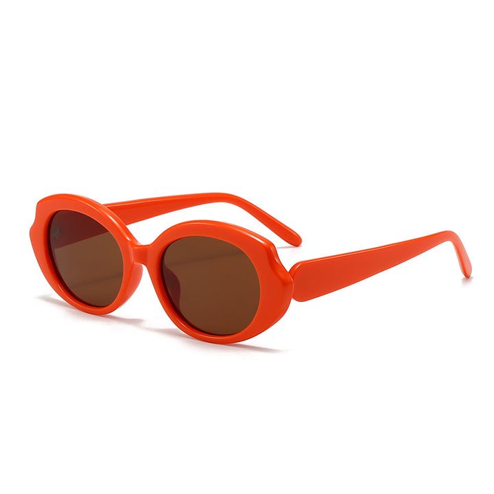 Women's fashionable round designer sunglasses Stornfield