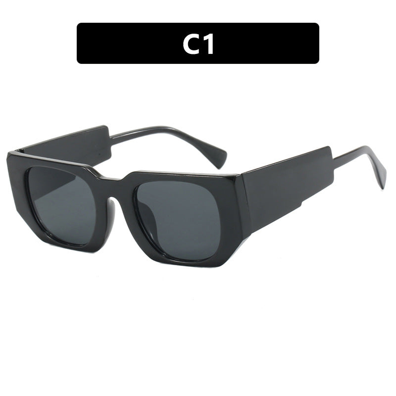 Ladies oversized sunglasses with geometric frame and UV protection Stornfield