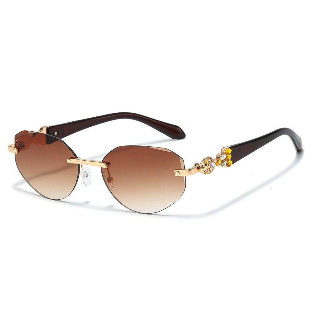 Decorative Oversized Shield Sunglasses Stornfield