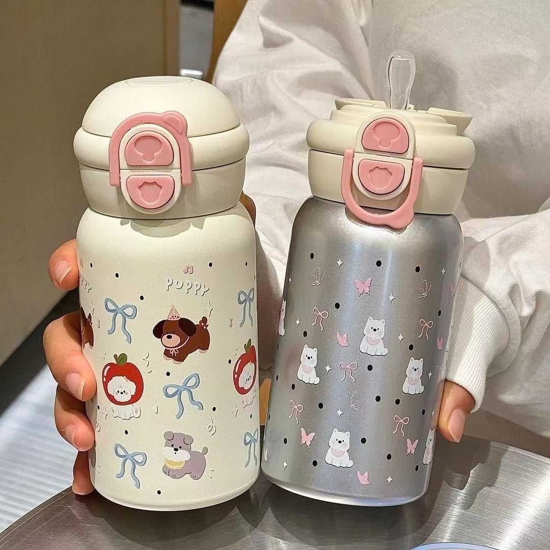 Ladies insulated drinking bottle with sweet Stornfield design