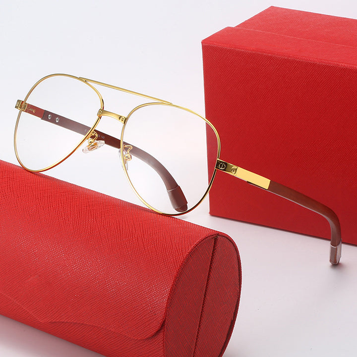 Ladies elegant pilot sunglasses with fine metal frame and UV protection Stornfield