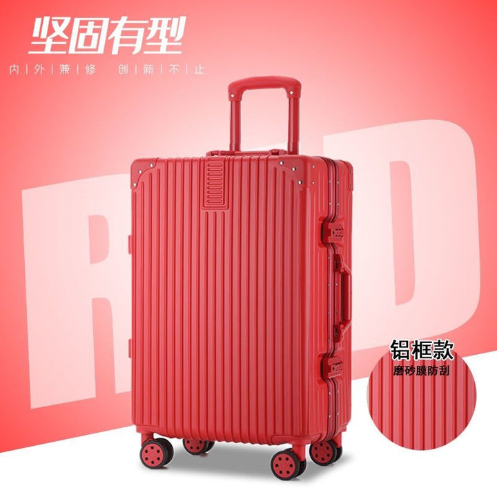 Hard-shell suitcase with 360-degree wheels and security lock Stornfield