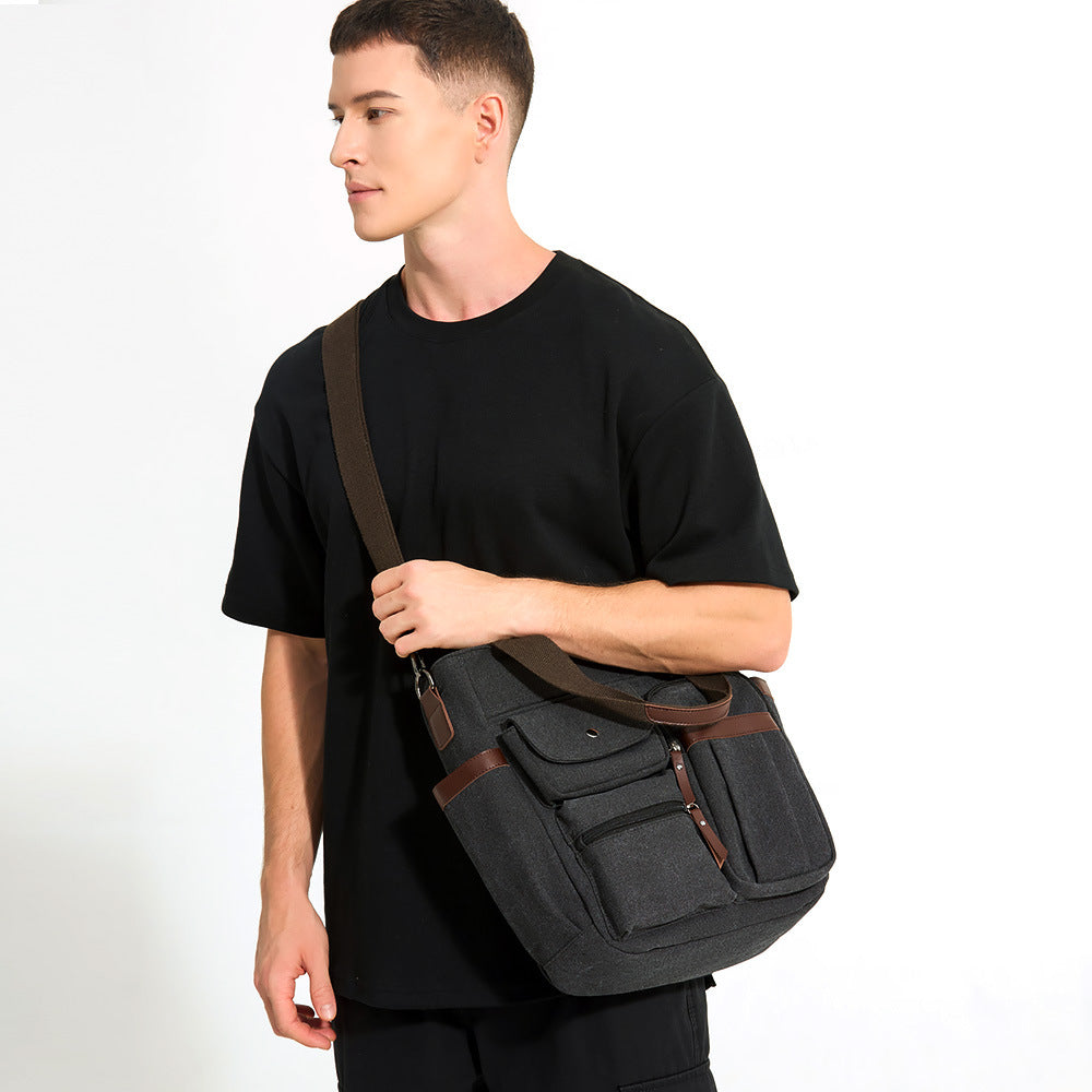 WoMulti-Pocket Canvas Tote Bag Stornfield