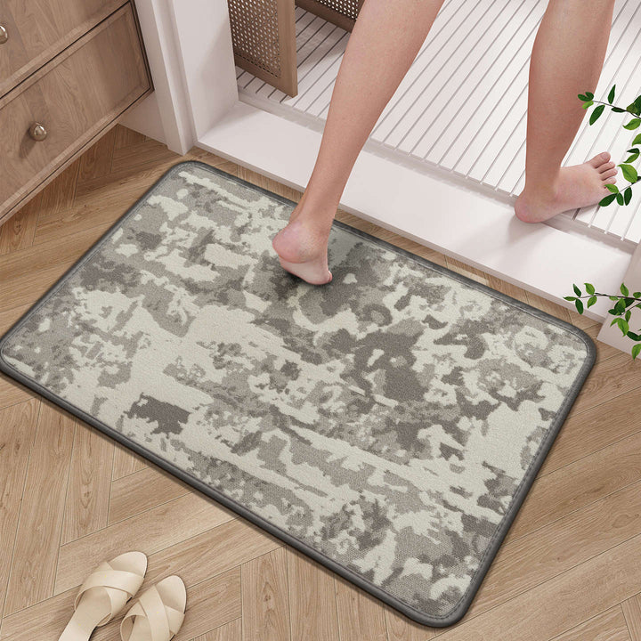 Abstract Patterned Reversible Bath Mat