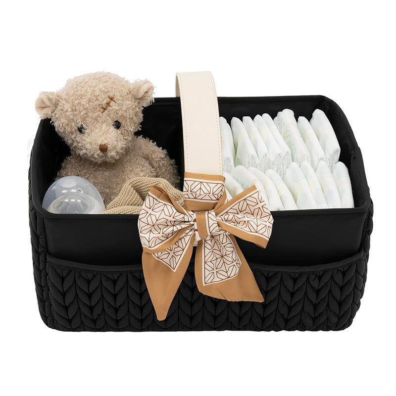 Wrap Organizer Bag with Decorative Bow Stornfield