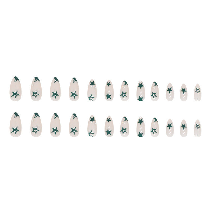 Artistic Star Design Press-On Nail Tips Stornfield