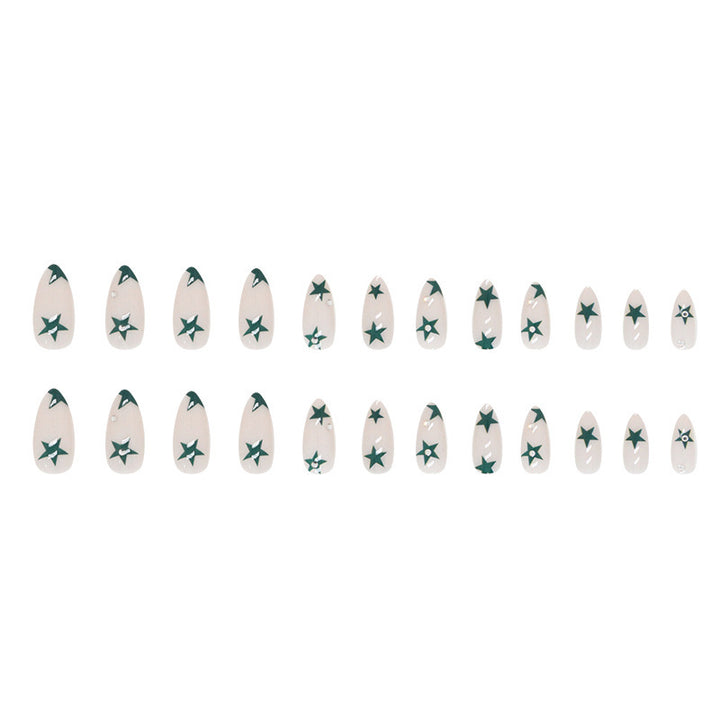 Artistic Star Design Press-On Nail Tips Stornfield