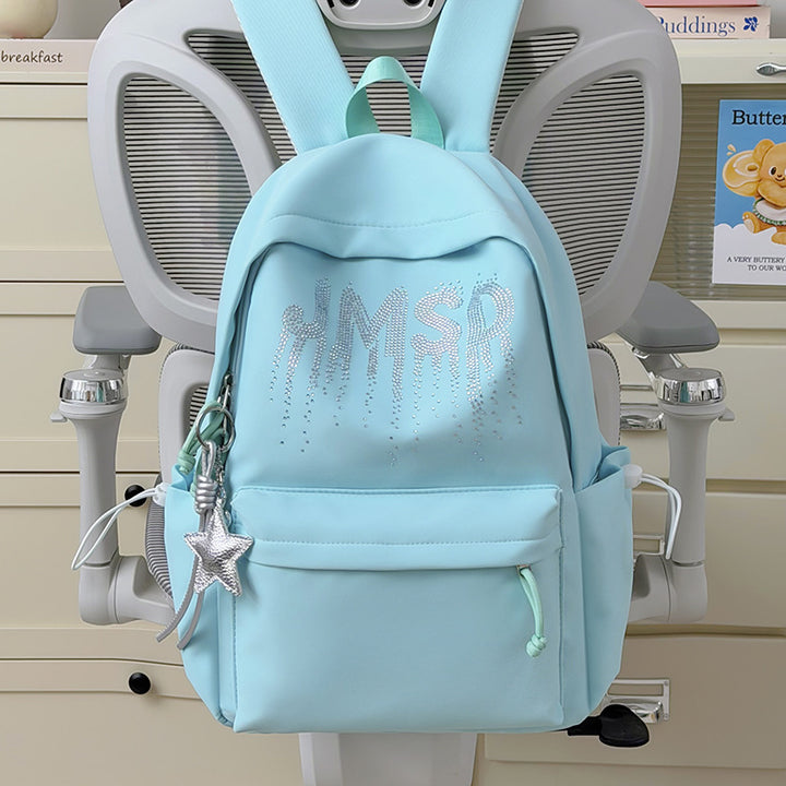 Decorative Rhinestone-Embellished Backpack Stornfield