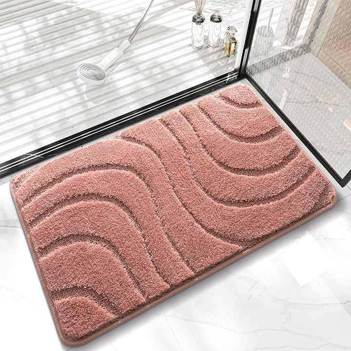 Soft Textured Memory Foam Bath Mat Stornfield