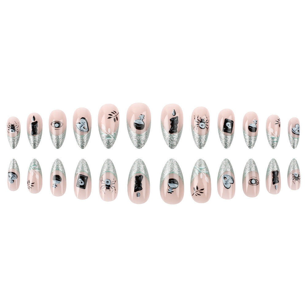 Gothic-Themed Nail Art Set Stornfield
