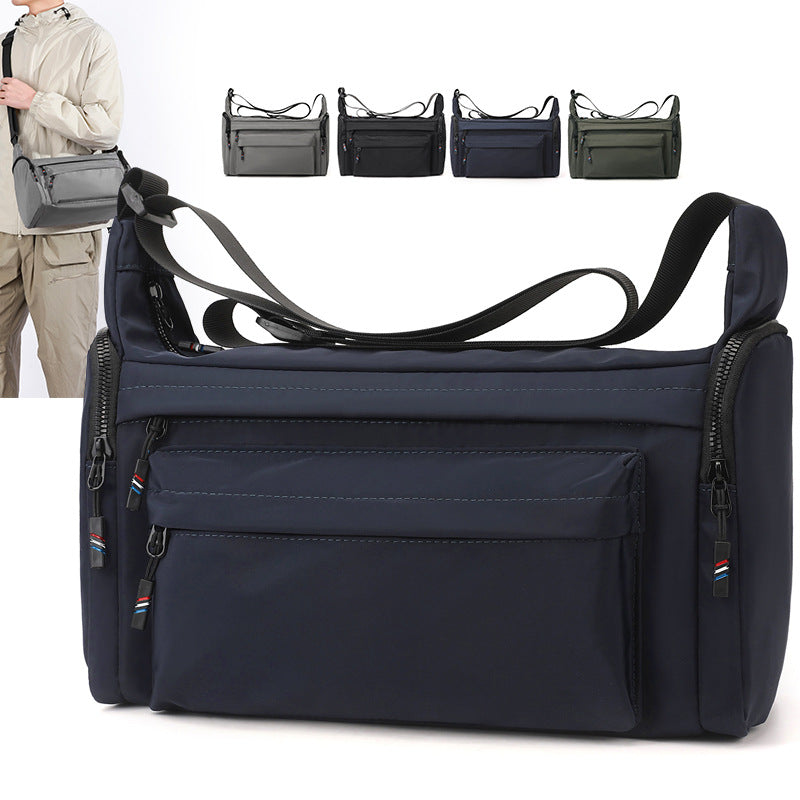 Structured Multi-Pocket Tactical Messenger Bag Stornfield