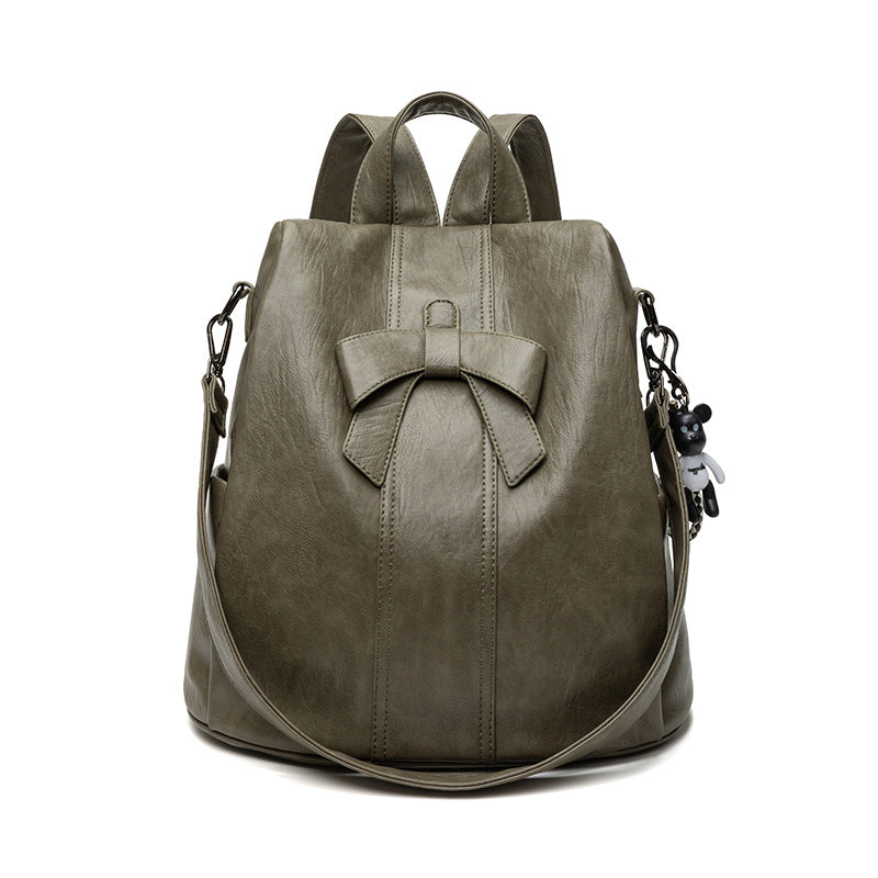 Versatile Bow-Accent Backpack