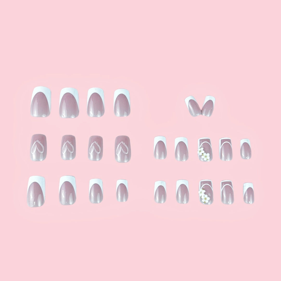 Decorative Press-On Nail Design Stornfield