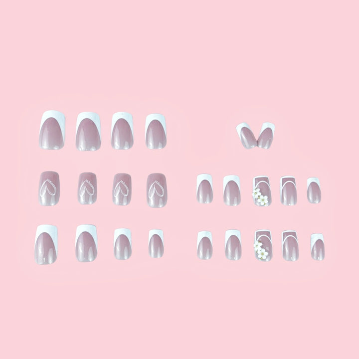 Decorative Press-On Nail Design Stornfield