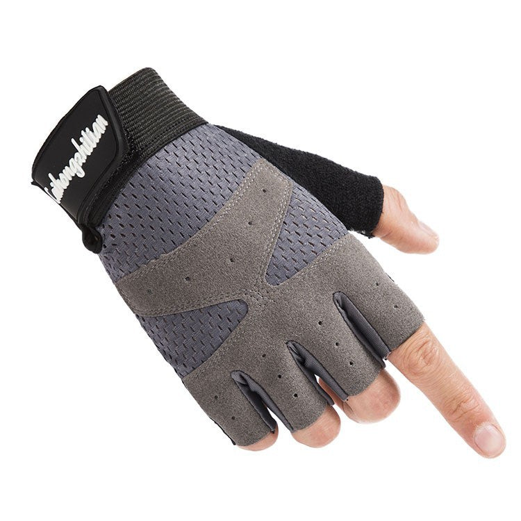 Women's fitness gloves with non-slip palm and breathable mesh Stornfield