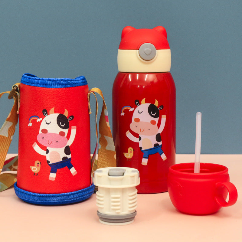 Ladies Insulated Water Bottle with Animal Design Stornfield