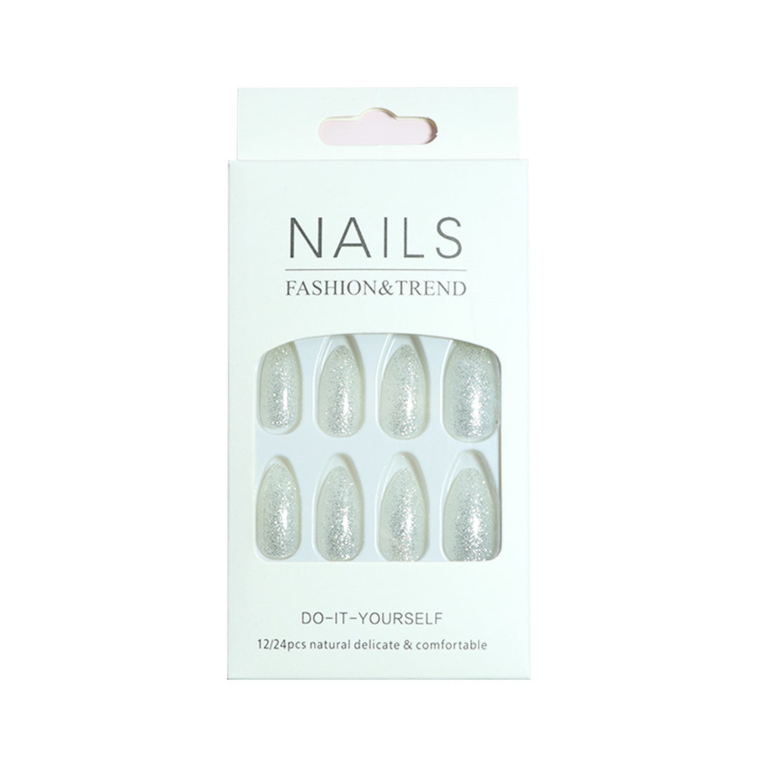Sparkling Glamour Stiletto Press-On Nails Stornfield