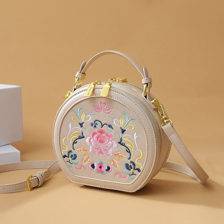 Vintage Floral Embroidered Handbag Stornfield