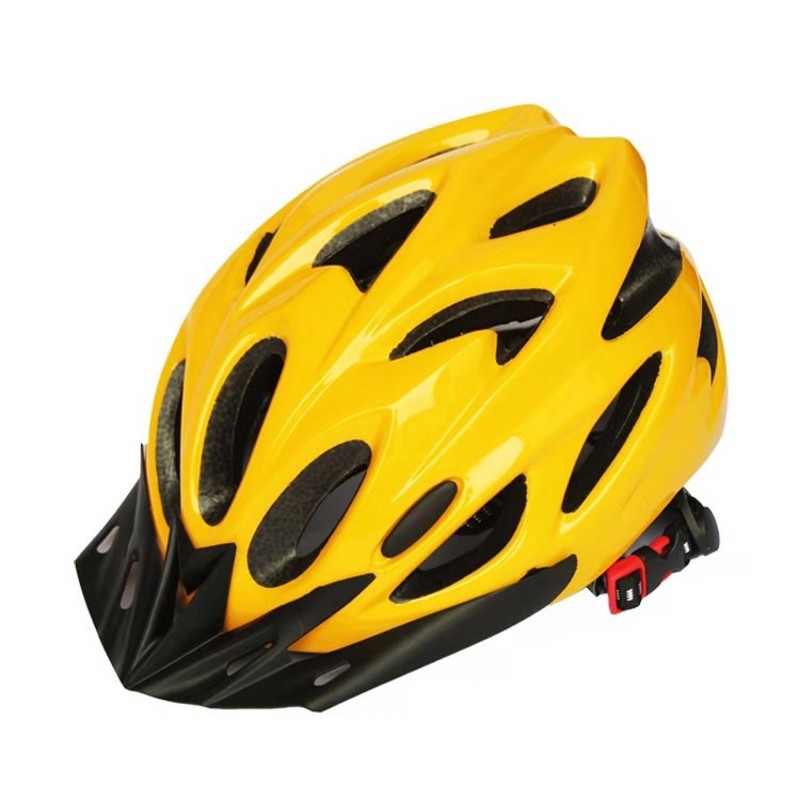 ventilated in-mold mountain cycling helmet with detachable visor and micro-adjust fit Stornfield