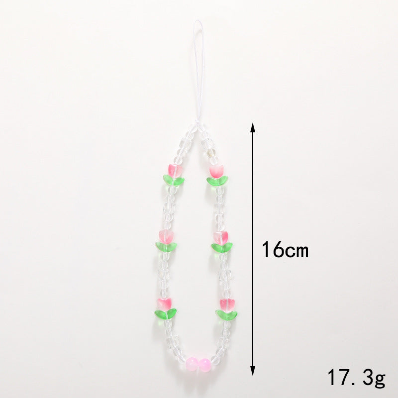 Floral Beaded Eyewear Holder Stornfield