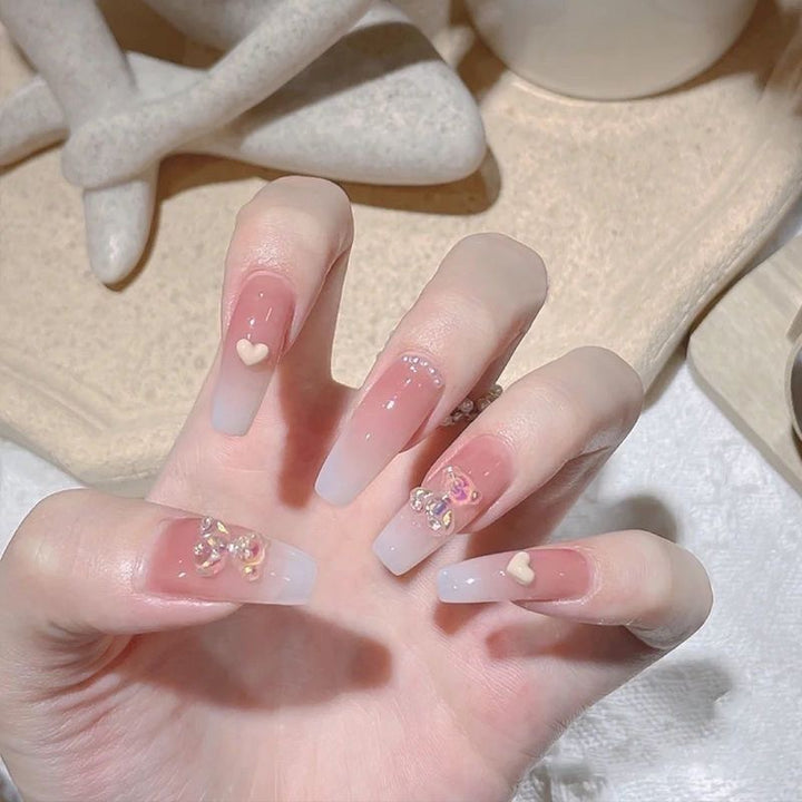 Artful Nail Art with Cute Bunny Pattern Cold Stornfield