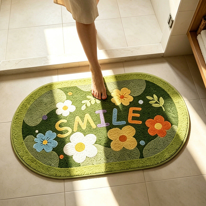 Decorative Bathroom Mat for Home