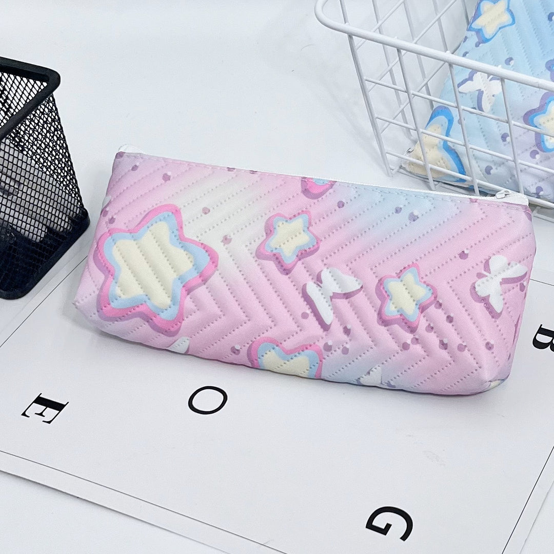 Quilted Butterfly Print Pencil Case Stornfield