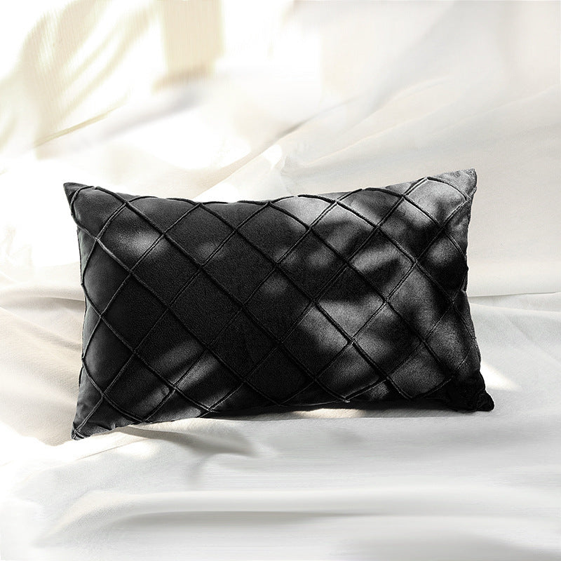 Women's cushion cover in modern diamond design Stornfield