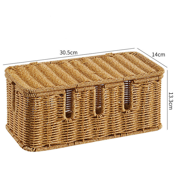 Handwoven Rectangular Storage Box Stornfield