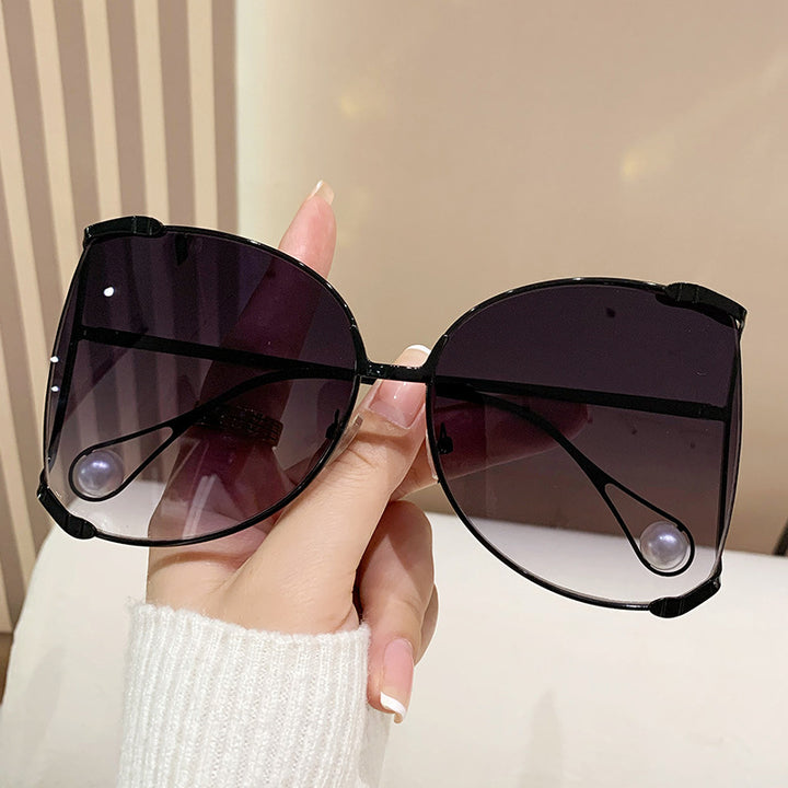 Ladies fashionable glasses with elegant pearl decor Stornfield
