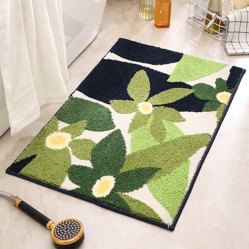 Leaf Pattern Area Rug for Home Decor