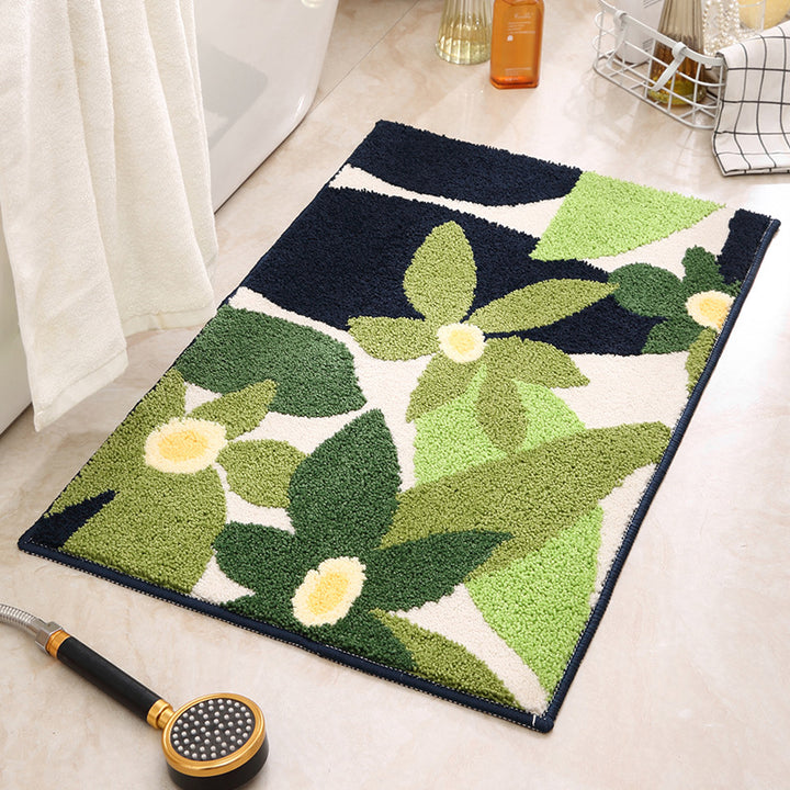 Leaf Pattern Area Rug for Home Decor