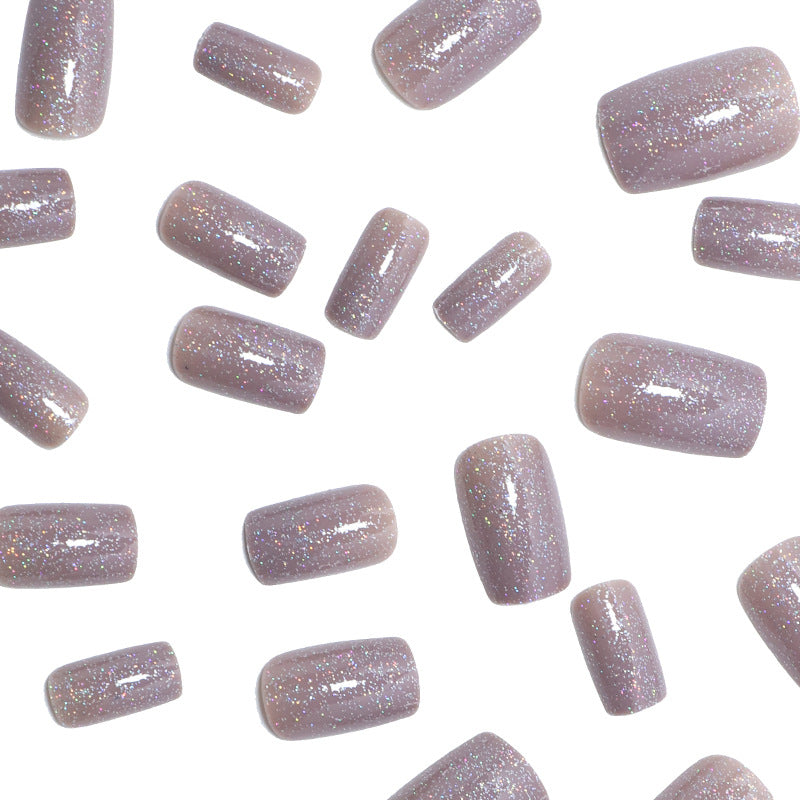 Glamorous Glittering Press-On Nails Stornfield