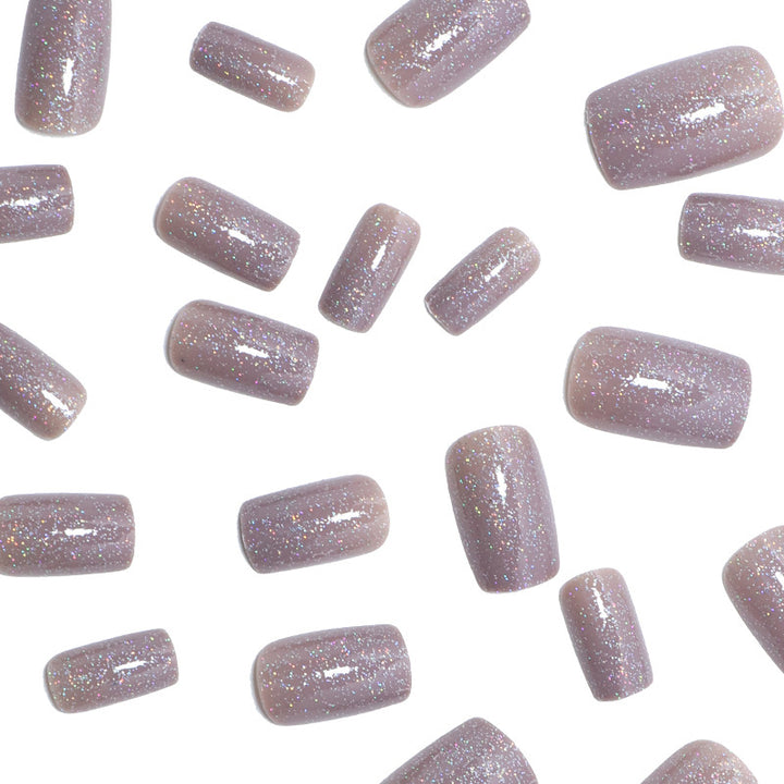 Glamorous Glittering Press-On Nails Stornfield