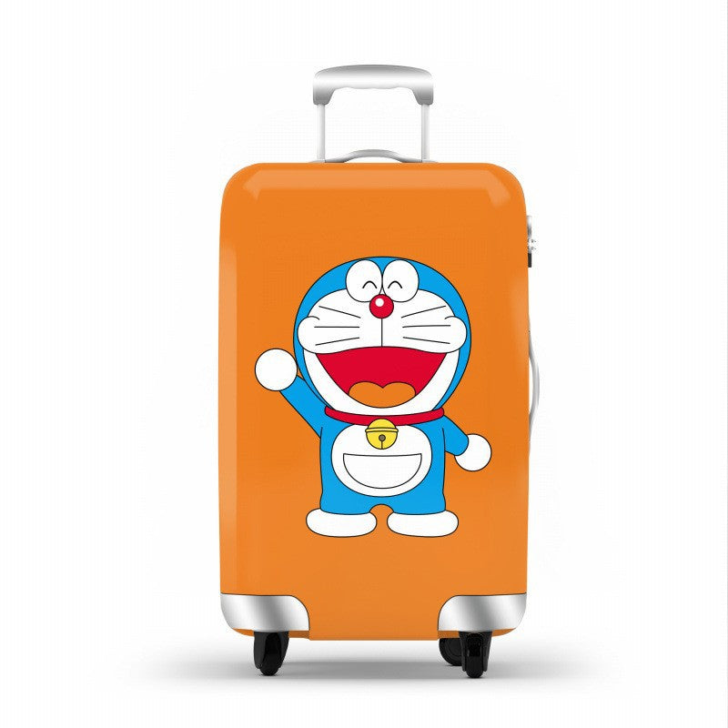 Unisex hard-shell luggage with trendy dog motif Stornfield