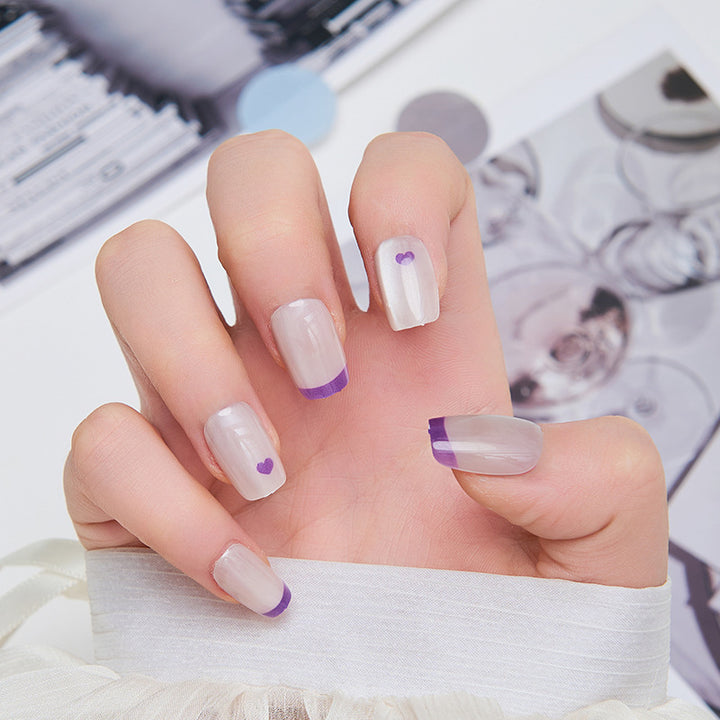 Artistic nail extensions with floral accents Stornfield